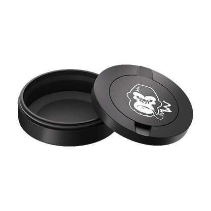 King Kong Design Black Metal Two-Tie Container Cans