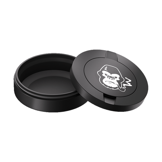 King Kong Design Black Metal Two-Tie Container Cans