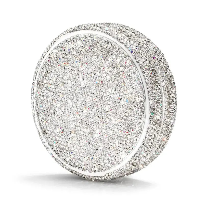 Silver Portable Case Pouch Container