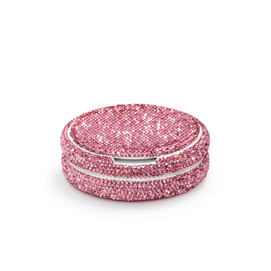 Rose Diamond Portable Case Pouch Container