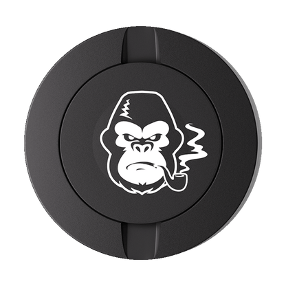 King Kong Design Black Metal Two-Tie Container Cans